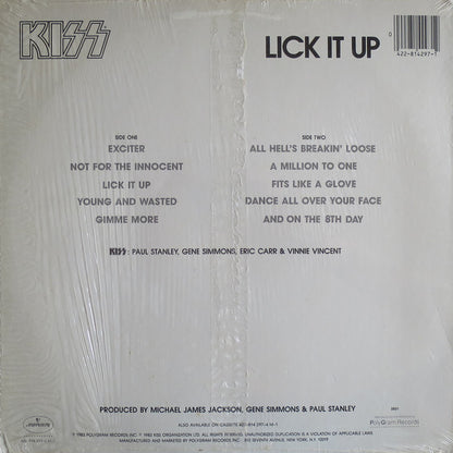 Kiss : Lick It Up (LP, Album, 53)