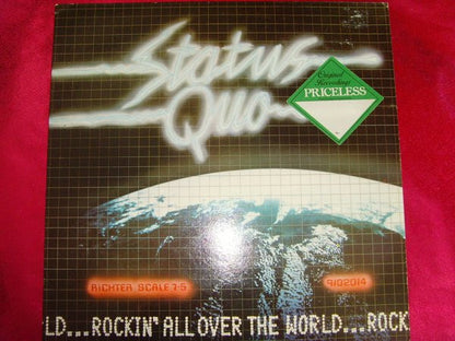 Status Quo : Rockin' All Over The World (LP, Album, RE)