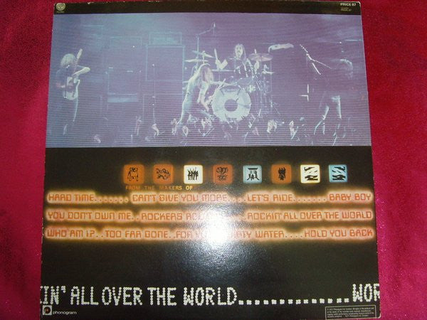 Status Quo : Rockin' All Over The World (LP, Album, RE)