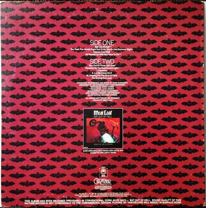 Meat Loaf : Bat Out Of Hell (LP, Album, Ltd, Pic)
