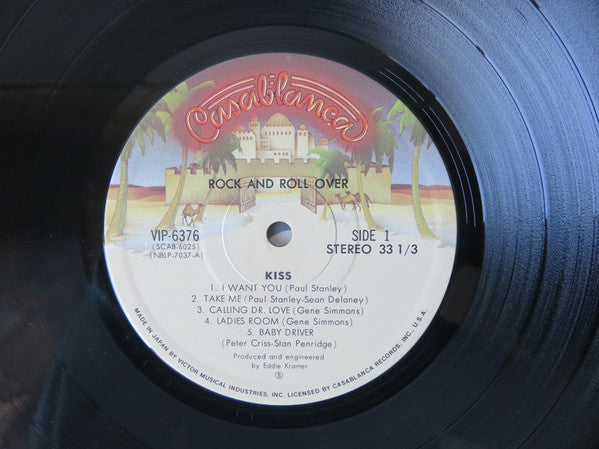 Kiss : Rock And Roll Over (LP, Album, Ltd, Cam)