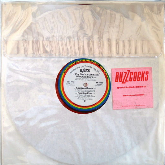 Buzzcocks : Parts 1, 2, 3 (12", EP, Comp, Ltd, Promo, Red)