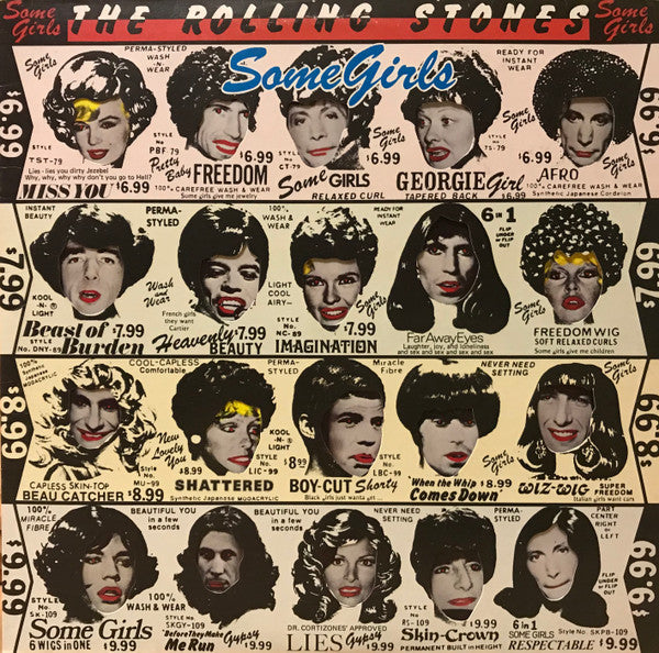 The Rolling Stones : Some Girls (LP, Album, Blu)