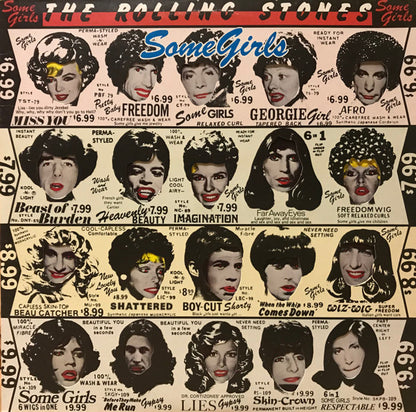 The Rolling Stones : Some Girls (LP, Album, Blu)