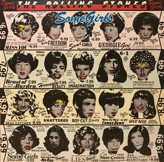 The Rolling Stones : Some Girls (LP, Album, Blu)
