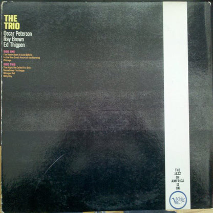 The Oscar Peterson Trio : The Trio : Live From Chicago (LP, Album)