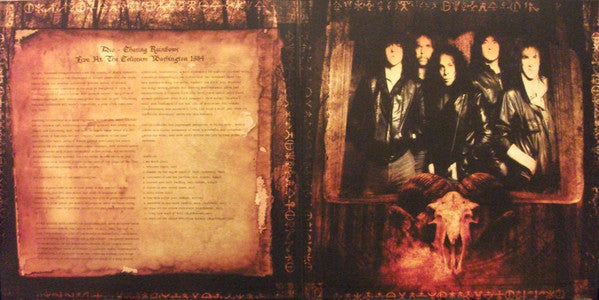 Dio (2) : Chasing Rainbows - Live At The Coliseum Washington 1984 (2xLP, Dlx, Ltd, Red)