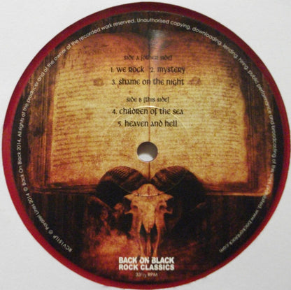 Dio (2) : Chasing Rainbows - Live At The Coliseum Washington 1984 (2xLP, Dlx, Ltd, Red)