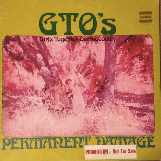 GTO's : Permanent Damage (LP, Album, Promo)
