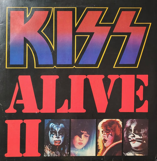 Kiss : Alive II (2xLP, Album, San)