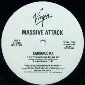 Massive Attack : Karmacoma (12", Promo)