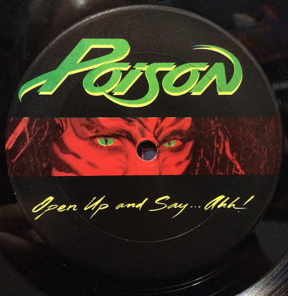 Poison (3) : Open Up And Say ...Ahh! (LP, Album, Club, Cen)