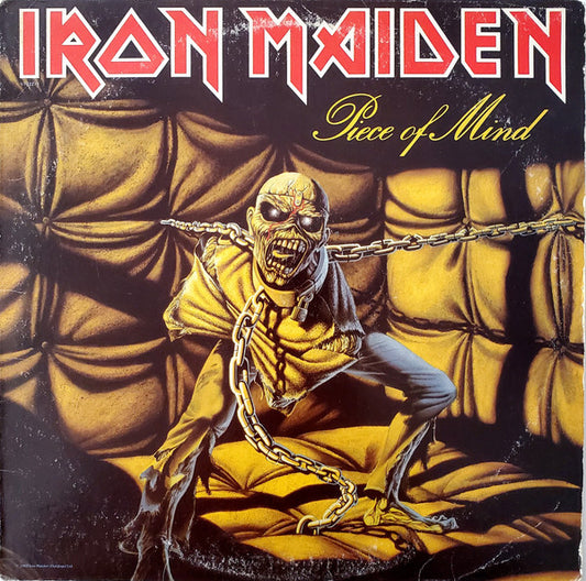 Iron Maiden : Piece Of Mind (LP, Album, Win)