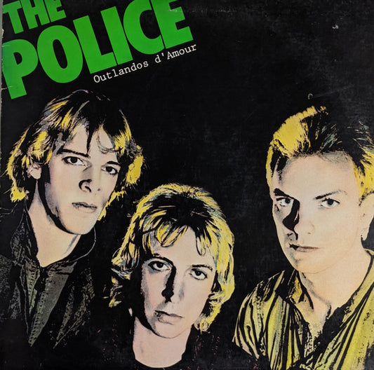 The Police : Outlandos D'Amour (LP, Album, Gre)