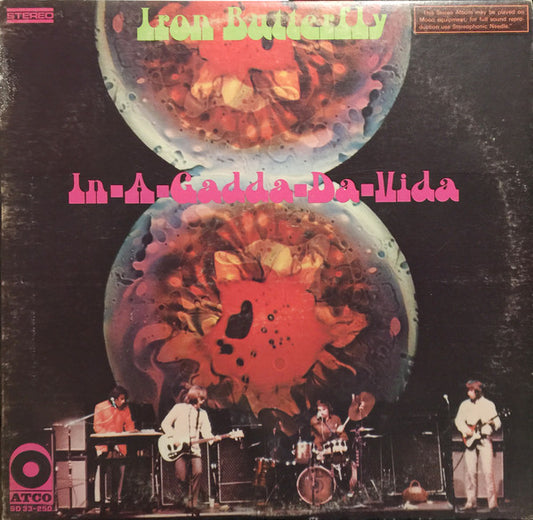 Iron Butterfly : In-A-Gadda-Da-Vida (LP, Album, RE)