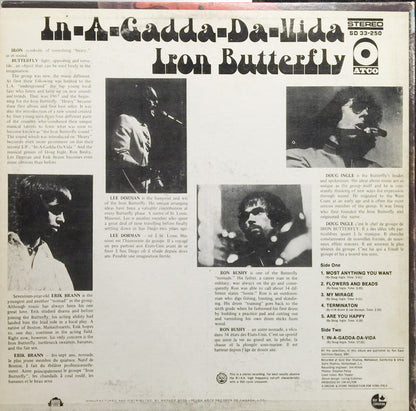 Iron Butterfly : In-A-Gadda-Da-Vida (LP, Album, RE)