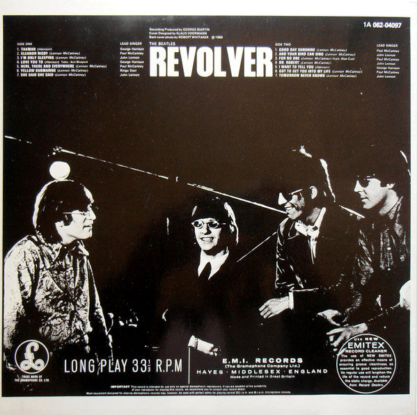 The Beatles : Revolver (LP, Album, RE)