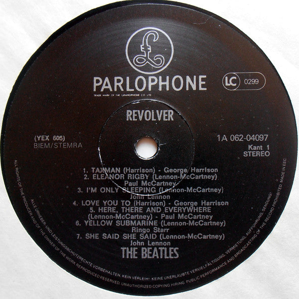 The Beatles : Revolver (LP, Album, RE)