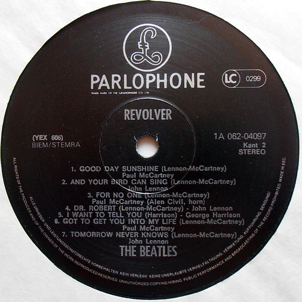 The Beatles : Revolver (LP, Album, RE)