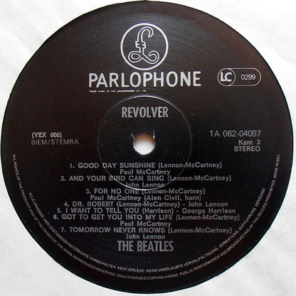 The Beatles : Revolver (LP, Album, RE)