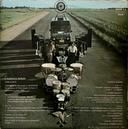 Pink Floyd : Ummagumma (2xLP, Album, Bac)