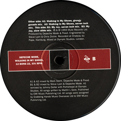Depeche Mode : Walking In My Shoes (12", Single)