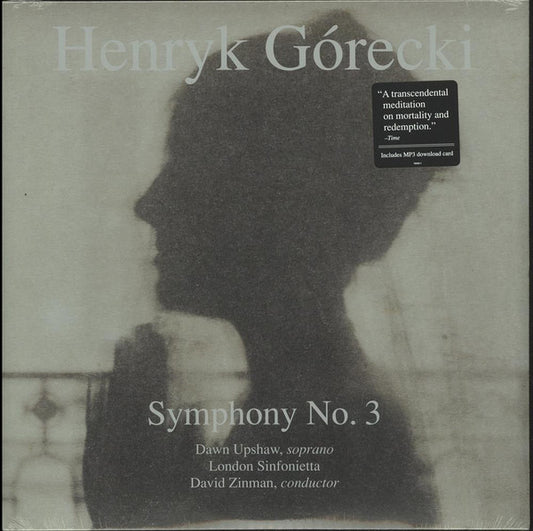 Henryk Górecki - Dawn Upshaw, London Sinfonietta, David Zinman : Symphony No. 3 (LP, Album)