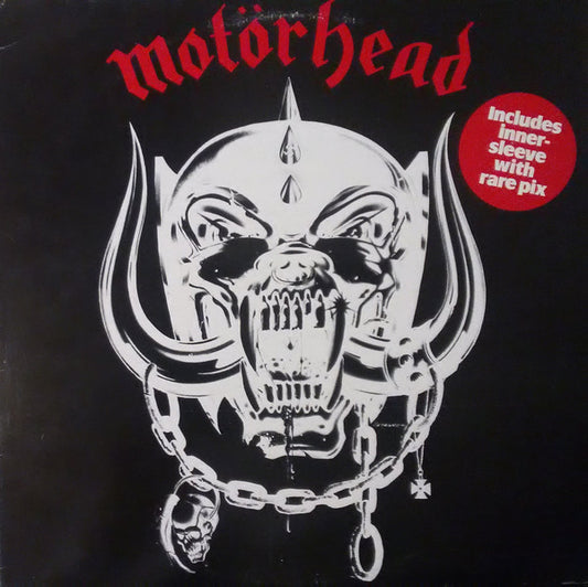 Motörhead : Motörhead (LP, Album, RE, Red)