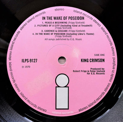 King Crimson : In The Wake Of Poseidon (LP, Album, Tex)