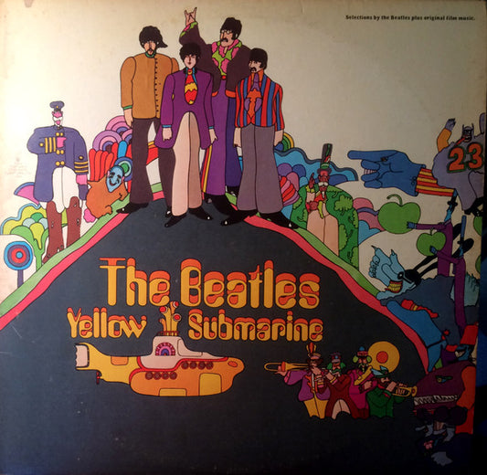 The Beatles : Yellow Submarine (LP, Album, RE, Win)