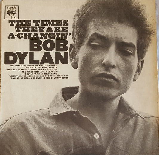 Bob Dylan : The Times They Are A-Changin' (LP, Album, Mono)