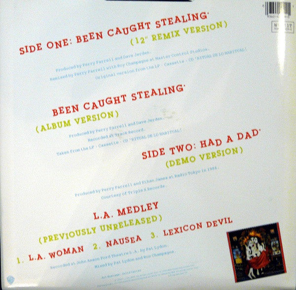Jane's Addiction : Been Caught Stealing (12" + Box, Ltd)
