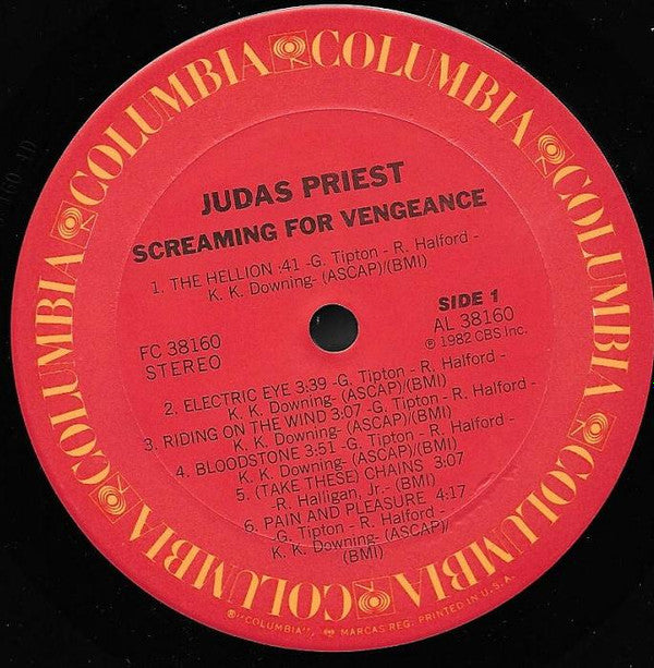 Judas Priest : Screaming For Vengeance (LP, Album, Ter)