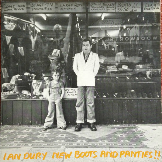 Ian Dury : New Boots And Panties!! (LP, Album, RE, WEA)