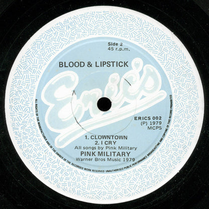 Pink Military : Blood & Lipstick (12")
