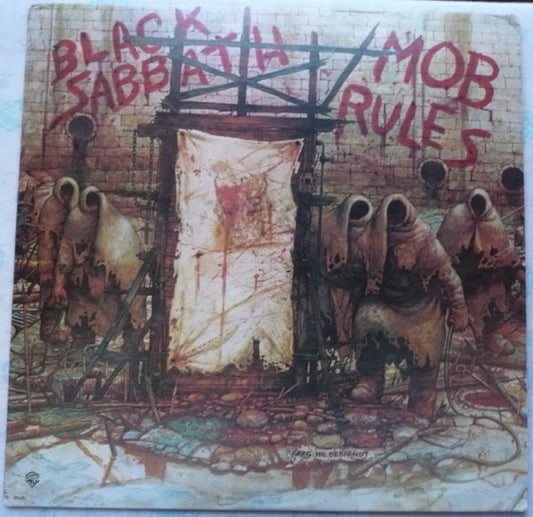 Black Sabbath : Mob Rules (LP, Album, Club, Col)