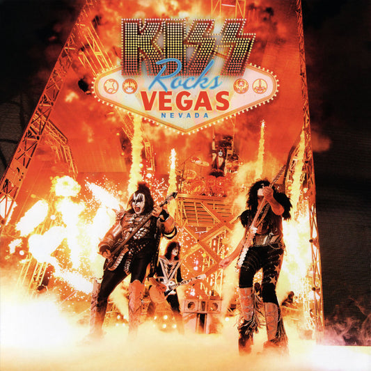 Kiss : Kiss Rocks Vegas (2xLP + DVD, NTSC)