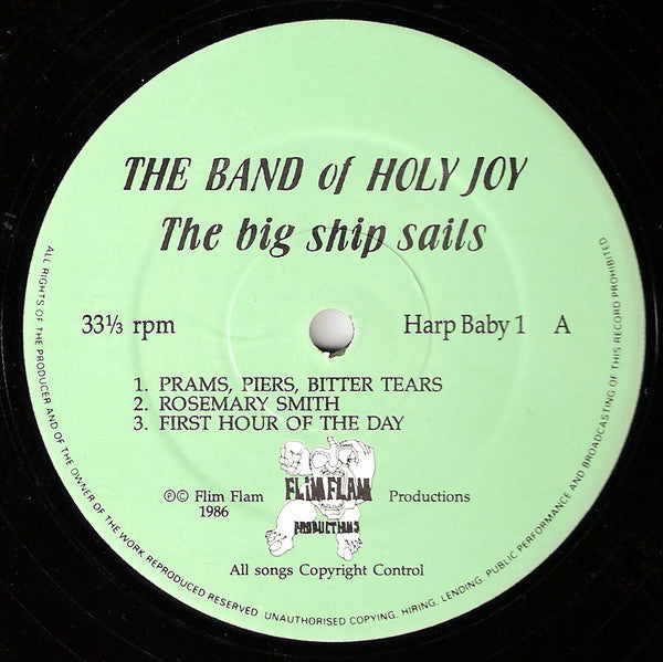 Band Of Holy Joy : The Big Ship Sails (10", MiniAlbum)
