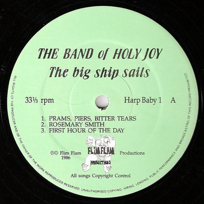 Band Of Holy Joy : The Big Ship Sails (10", MiniAlbum)