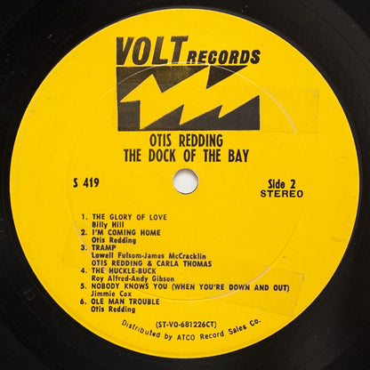 Otis Redding : The Dock Of The Bay (LP, Album, CT )