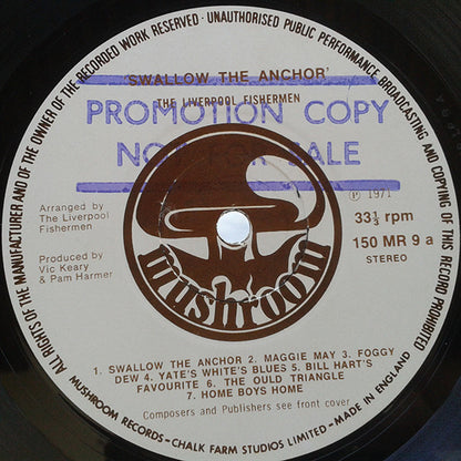 The Liverpool Fishermen : Swallow The Anchor (LP, Album)