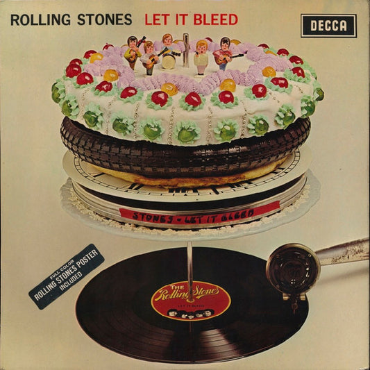 The Rolling Stones : Let It Bleed (LP, Album, RE)
