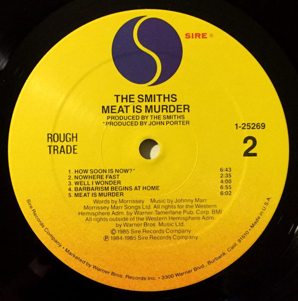 The Smiths : Meat Is Murder (LP, Album, All)